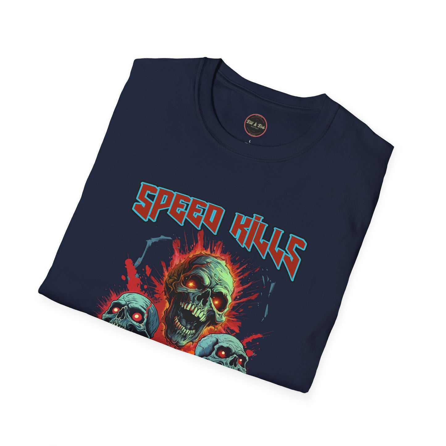 Speed Kills Unisex Softstyle T-Shirt