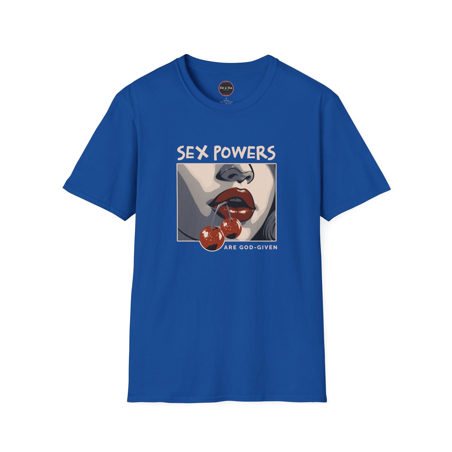 Sex Powers are God-Given Unisex Softstyle T-Shirt