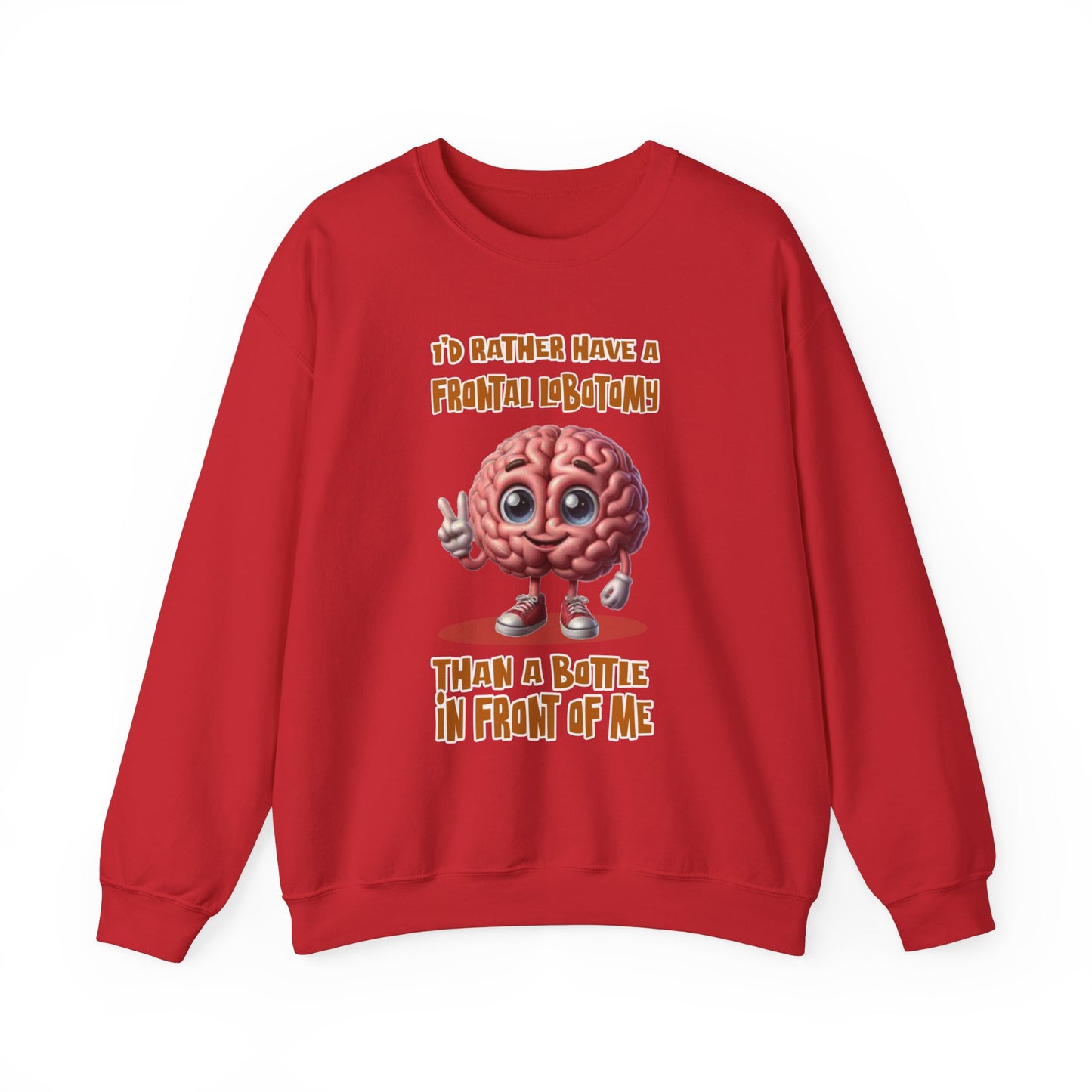 Frontal Lobotomy Unisex Heavy Blend™ Crewneck Sweatshirt