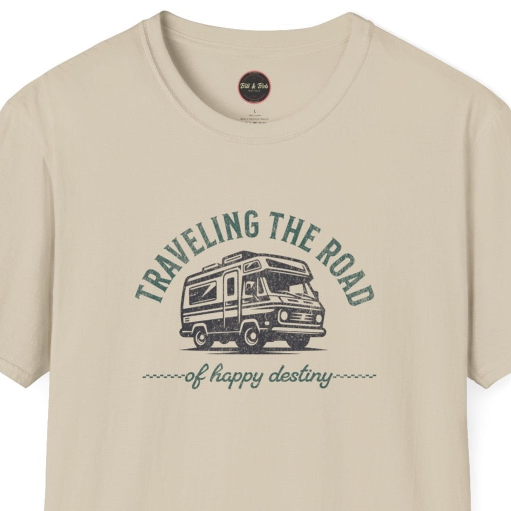 Road of Happy Destiny Unisex Softstyle T-Shirt