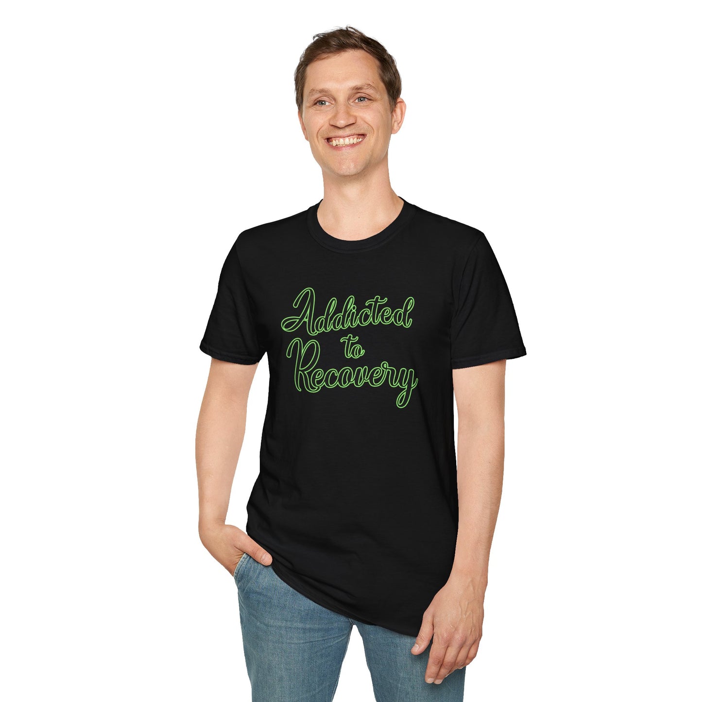 Addicted to Recovery Unisex Softstyle T-Shirt