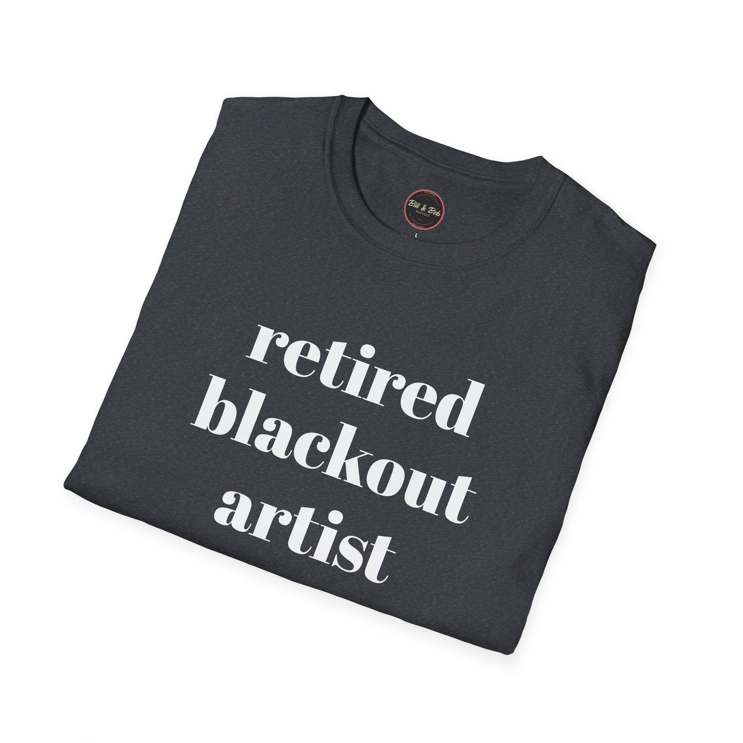 Retired Blackout Artist Unisex Softstyle T-Shirt