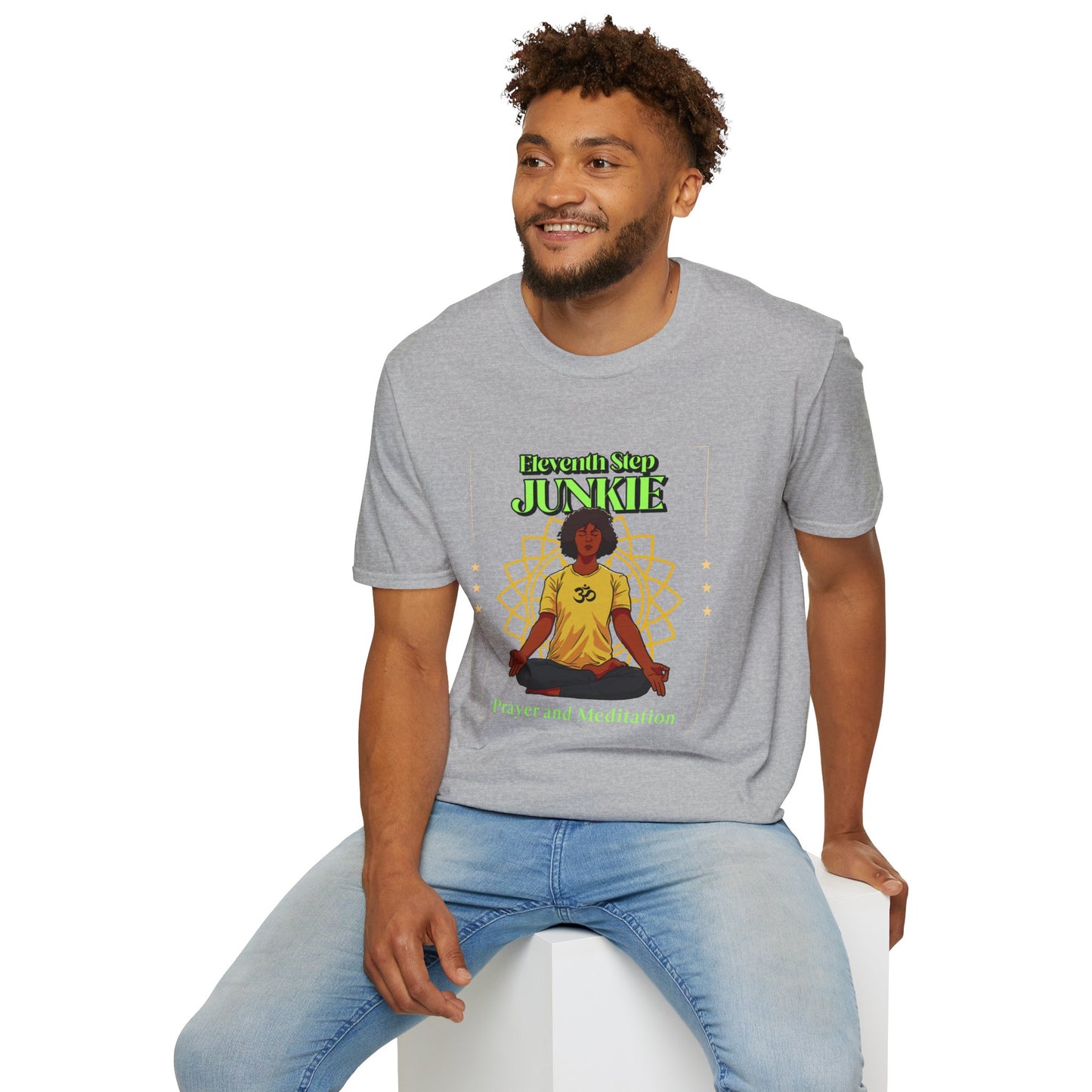 11th Step Junkie Unisex Softstyle T-Shirt