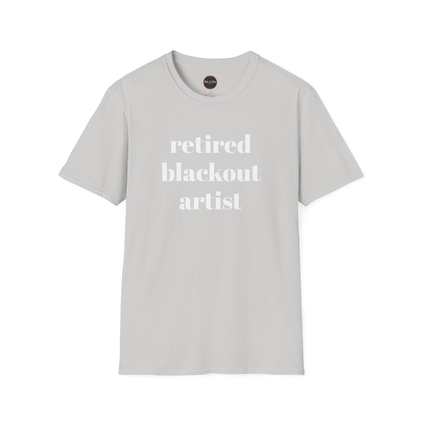 Retired Blackout Artist Unisex Softstyle T-Shirt