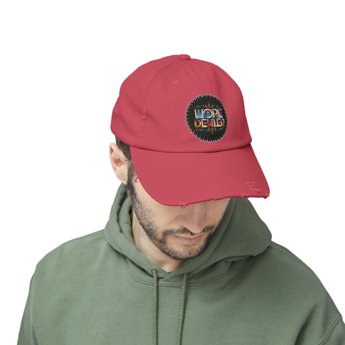 Hope Dealer Unisex Distressed Cap