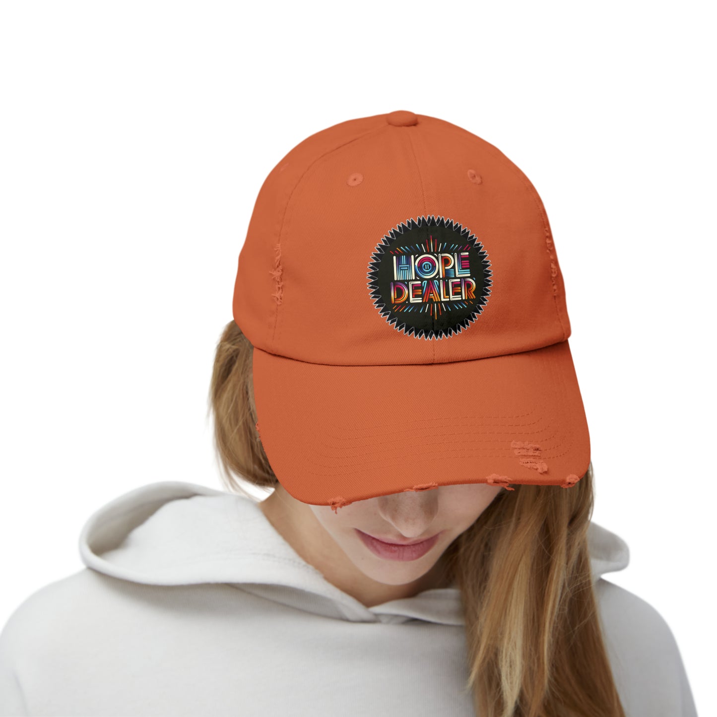 Hope Dealer Unisex Distressed Cap