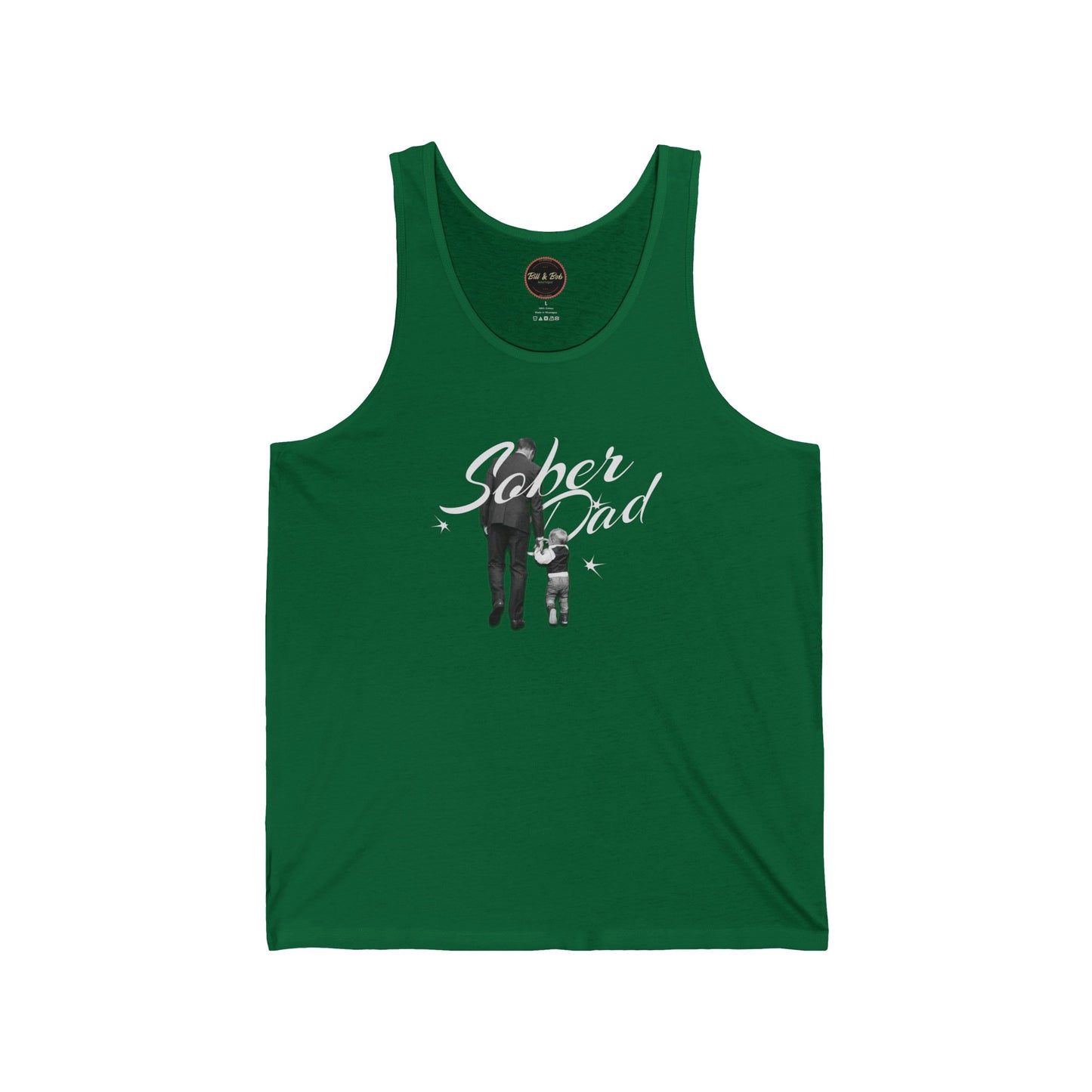 Sober Dad Unisex Jersey Tank
