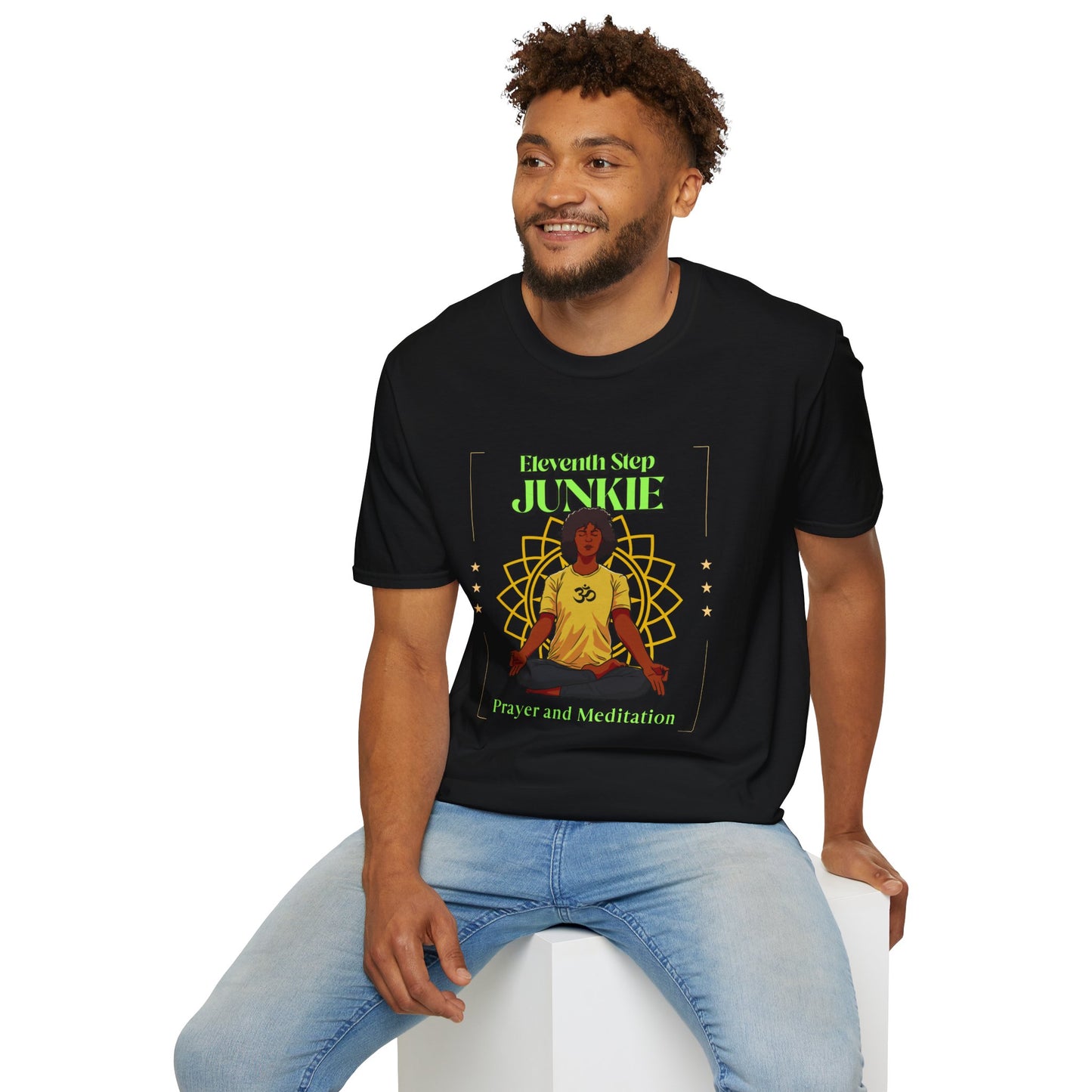 11th Step Junkie Unisex Softstyle T-Shirt