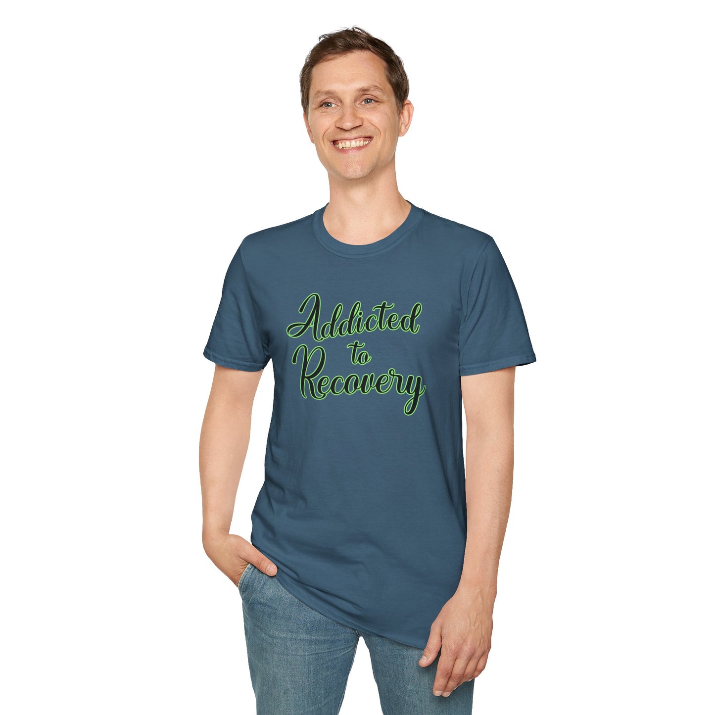 Addicted to Recovery Unisex Softstyle T-Shirt