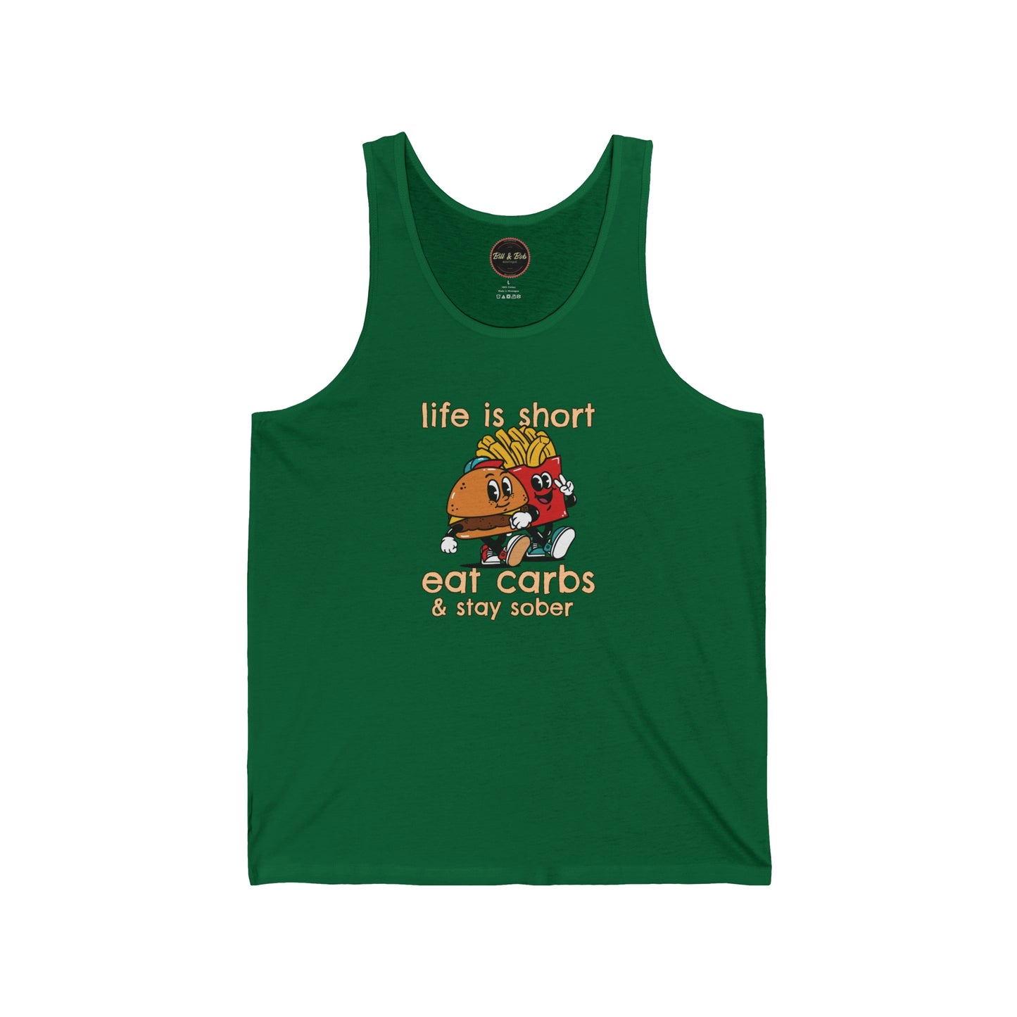 Life is Short Unisex Jersey Tank