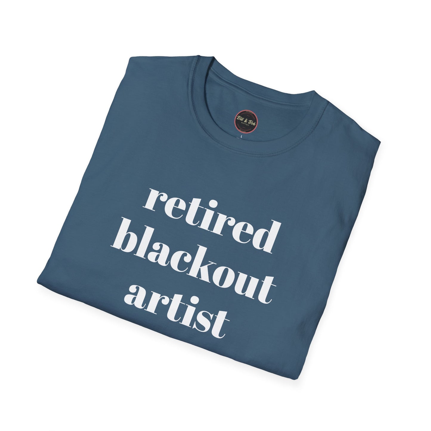 Retired Blackout Artist Unisex Softstyle T-Shirt