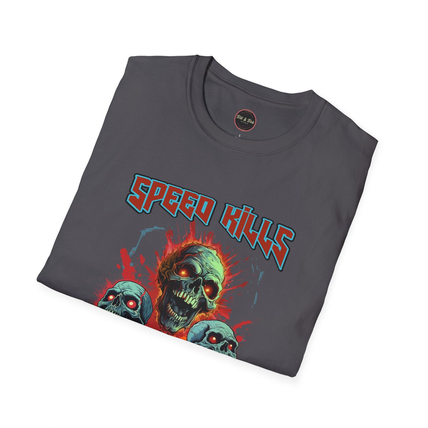 Speed Kills Unisex Softstyle T-Shirt