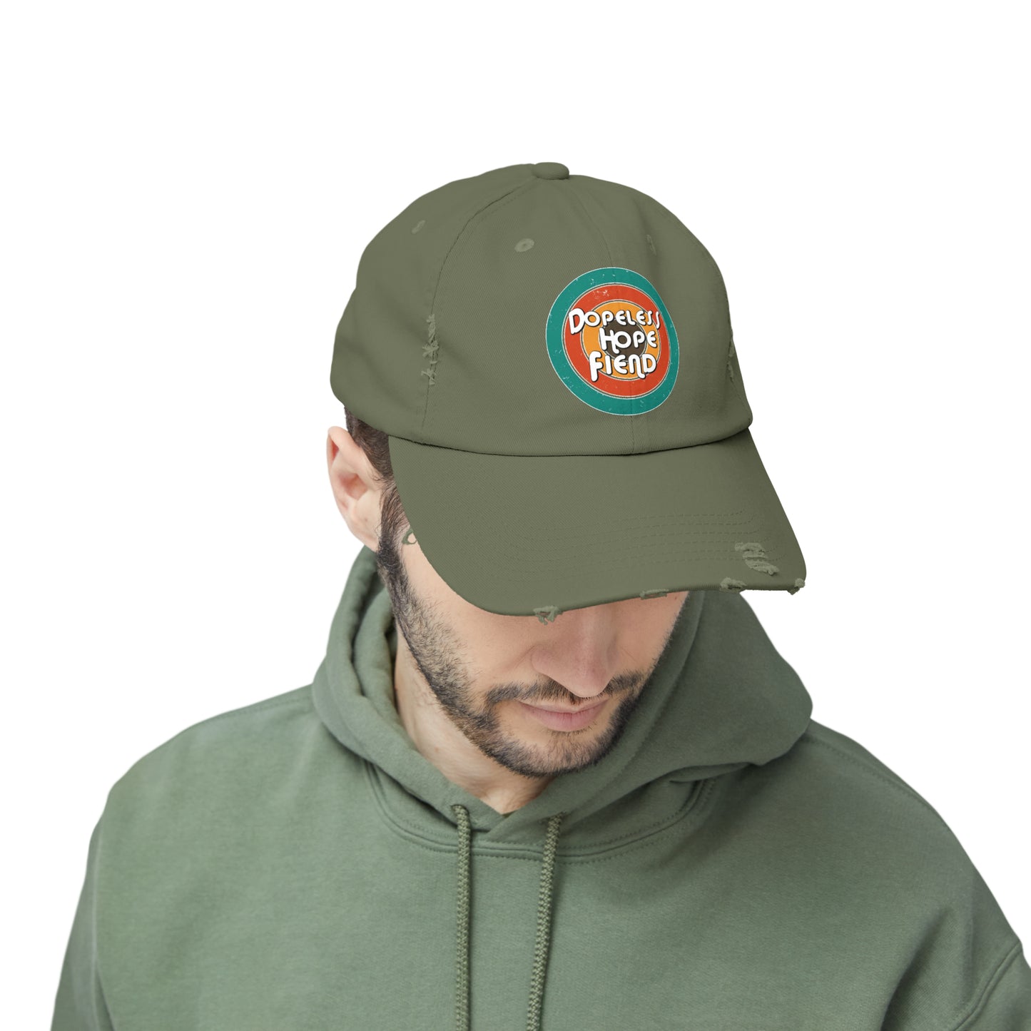 Dopeless Hope Fiend Unisex Distressed Cap