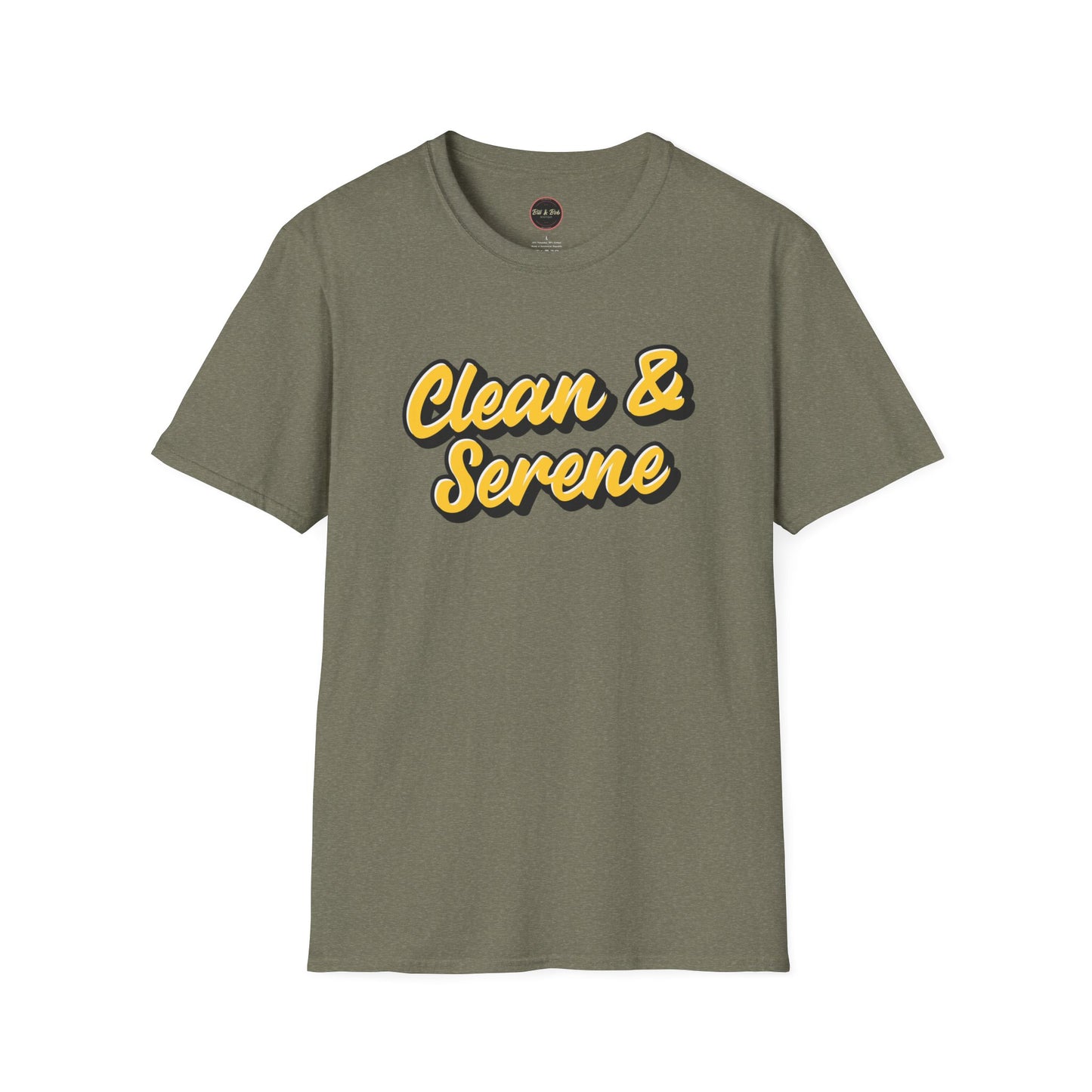 Clean and Serene Unisex Softstyle T-Shirt