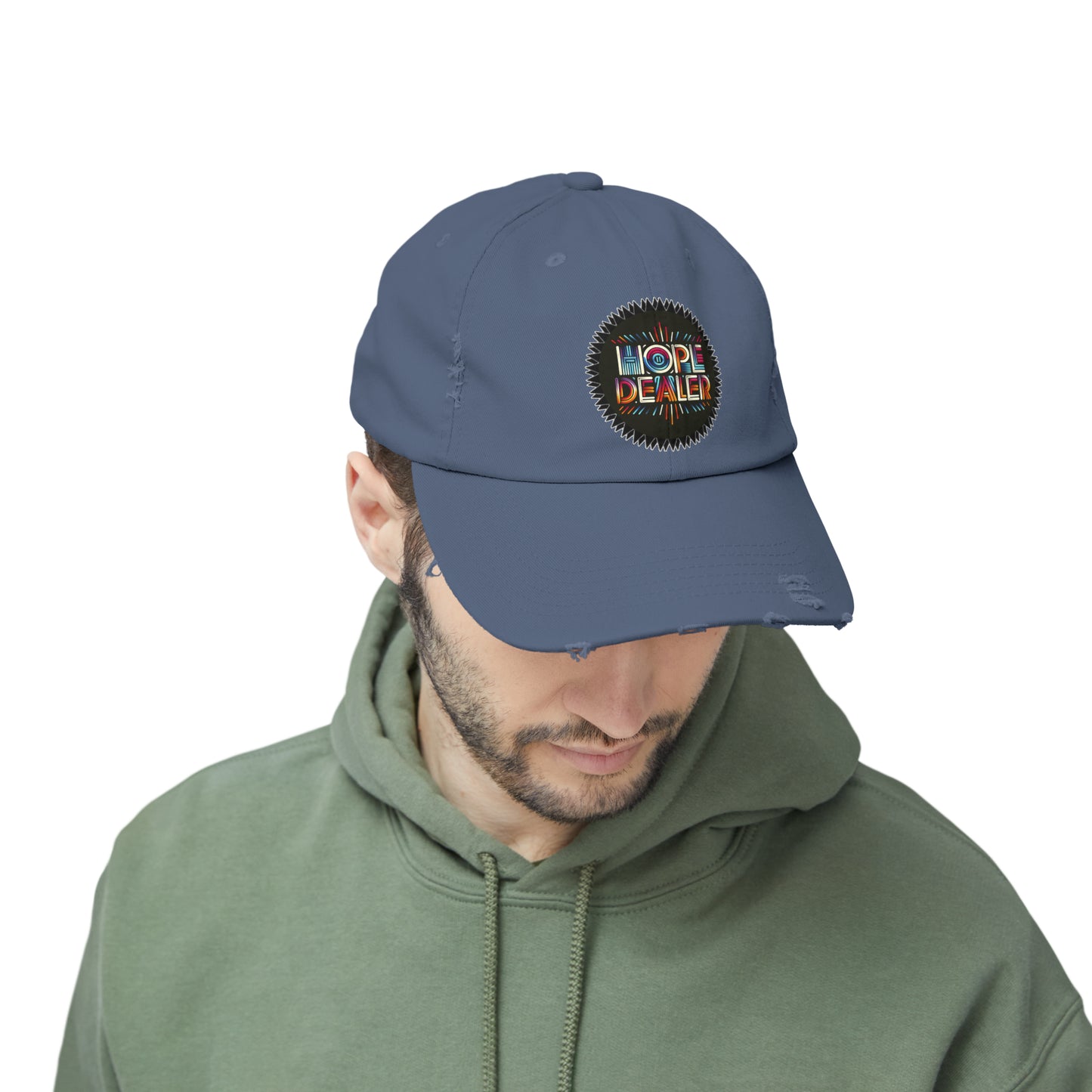 Hope Dealer Unisex Distressed Cap