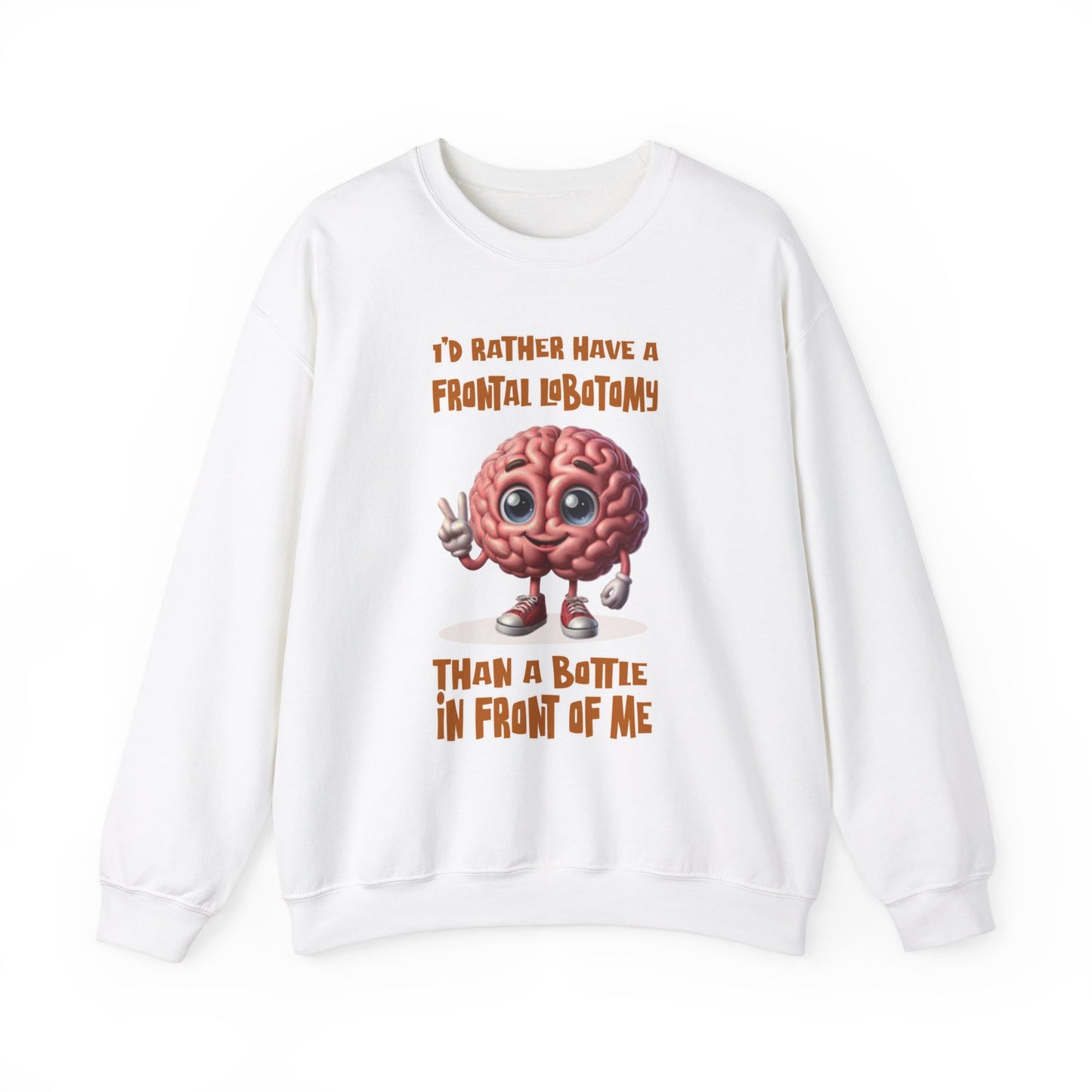 Frontal Lobotomy Unisex Heavy Blend™ Crewneck Sweatshirt