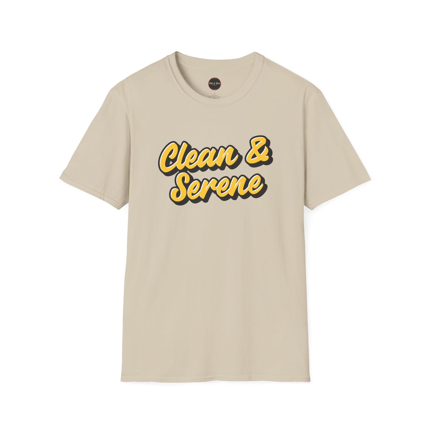 Clean and Serene Unisex Softstyle T-Shirt