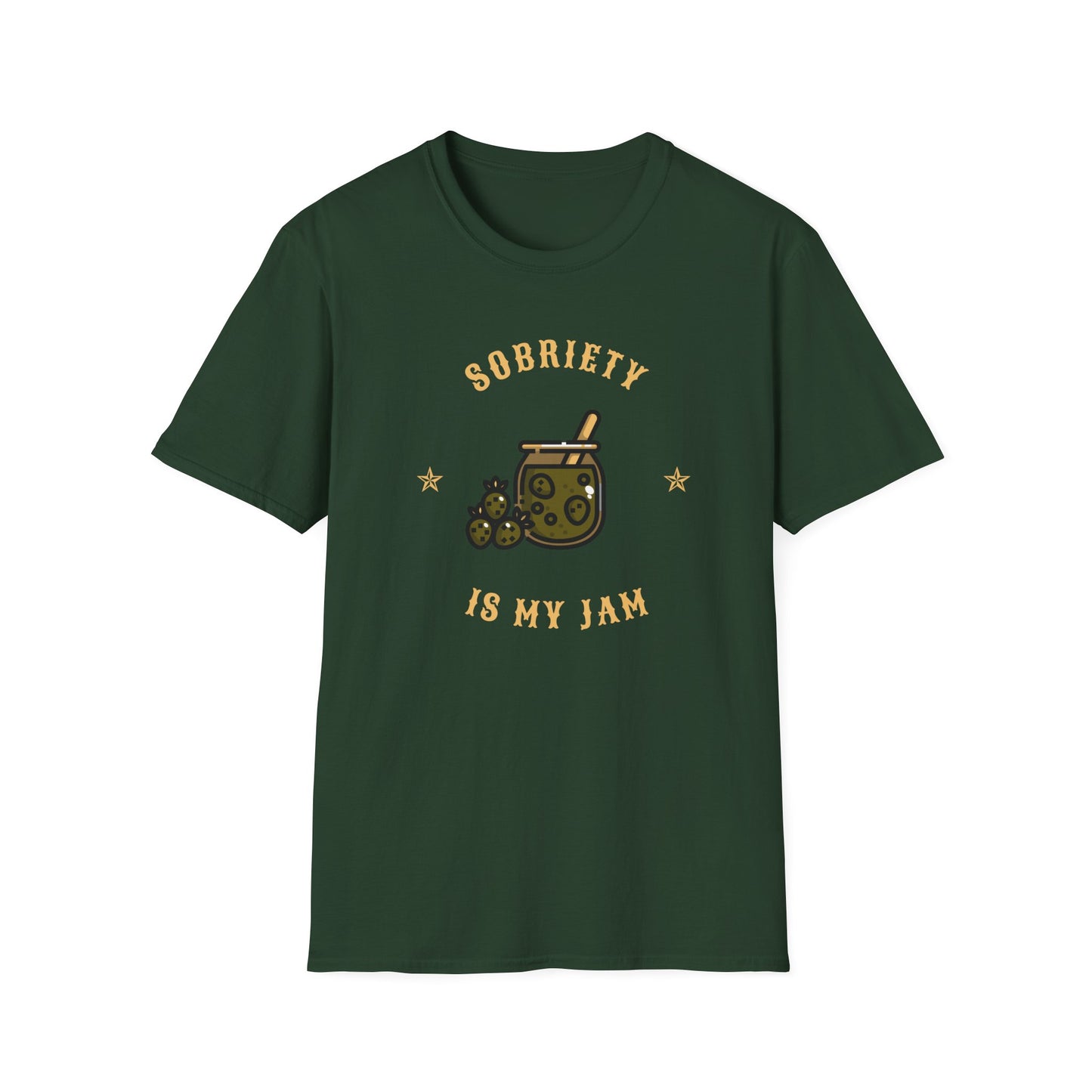 Sobriety is my Jam Unisex Softstyle T-Shirt