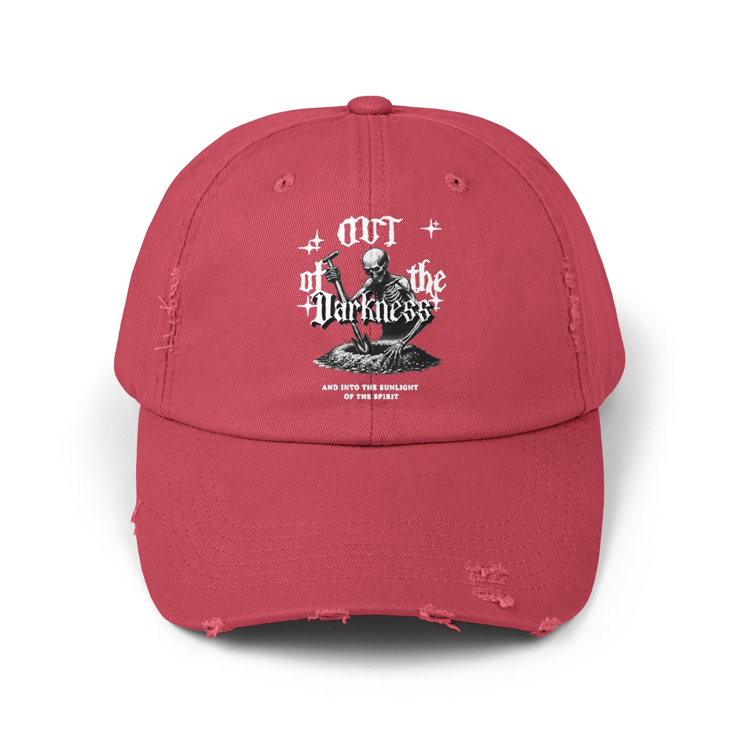 Out of the Darkness Unisex Distressed Cap