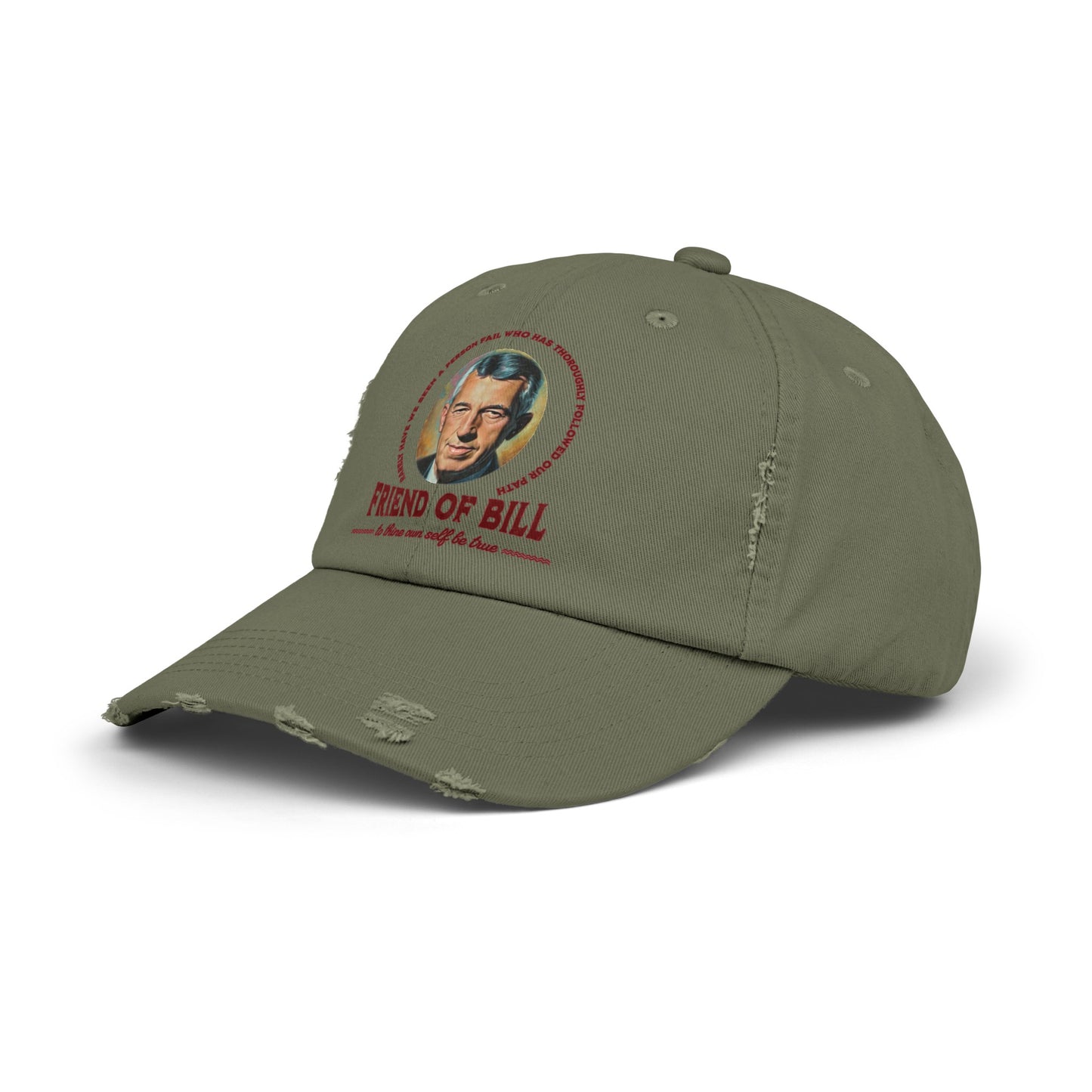 Friend of Bill Unisex Distressed Cap