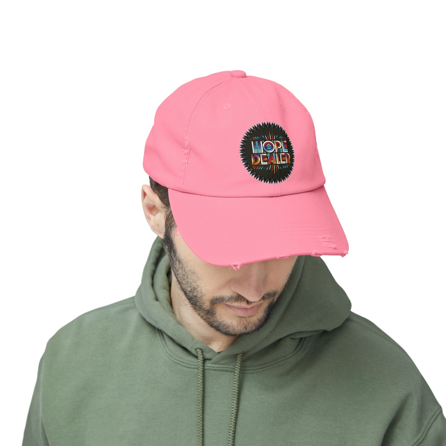 Hope Dealer Unisex Distressed Cap