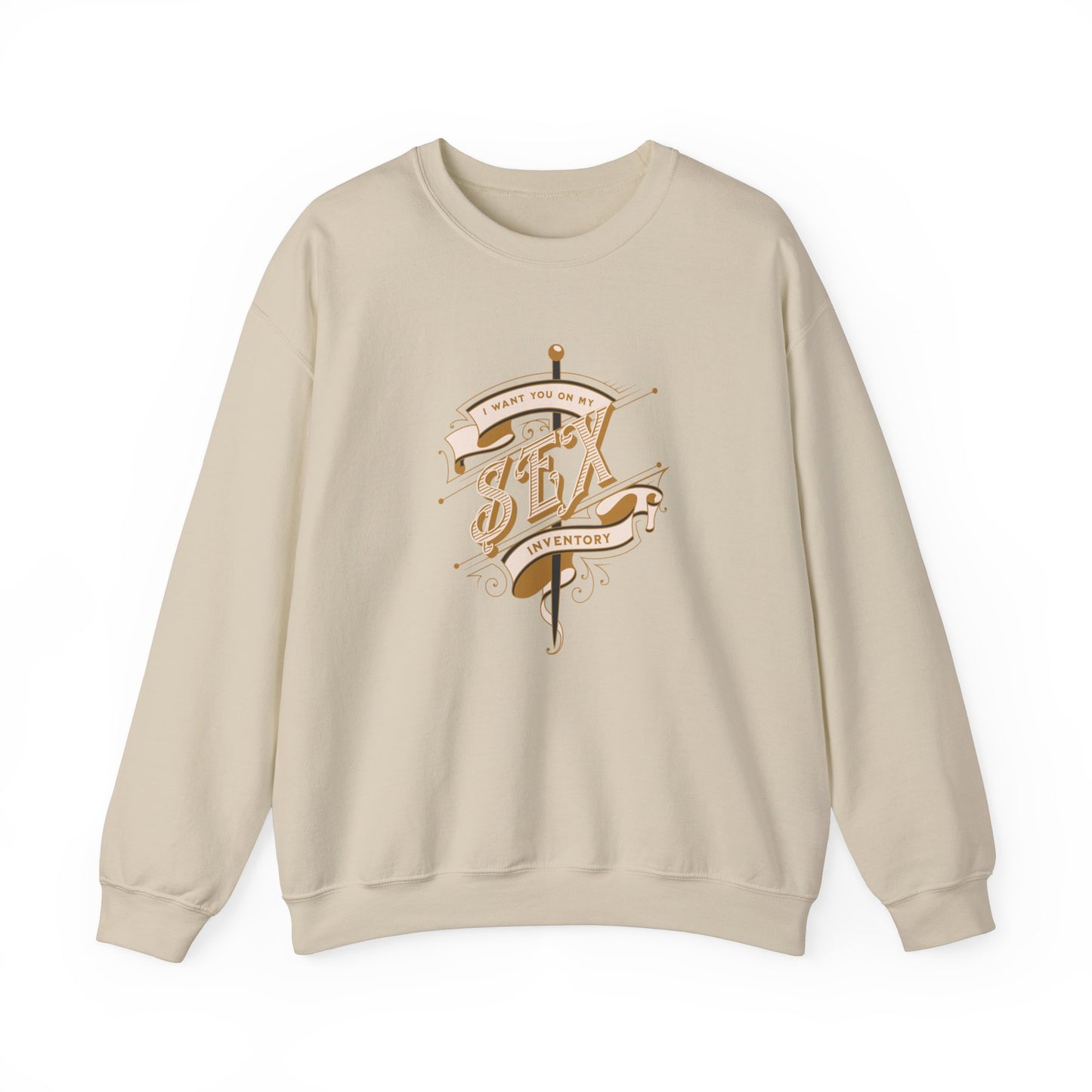 Sex Inventory Unisex Heavy Blend™ Crewneck Sweatshirt