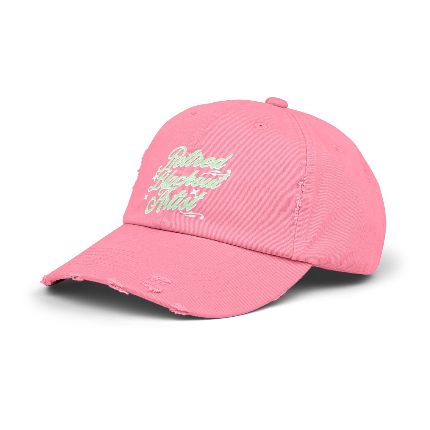 Retired Blackout Artist Unisex Distressed Cap