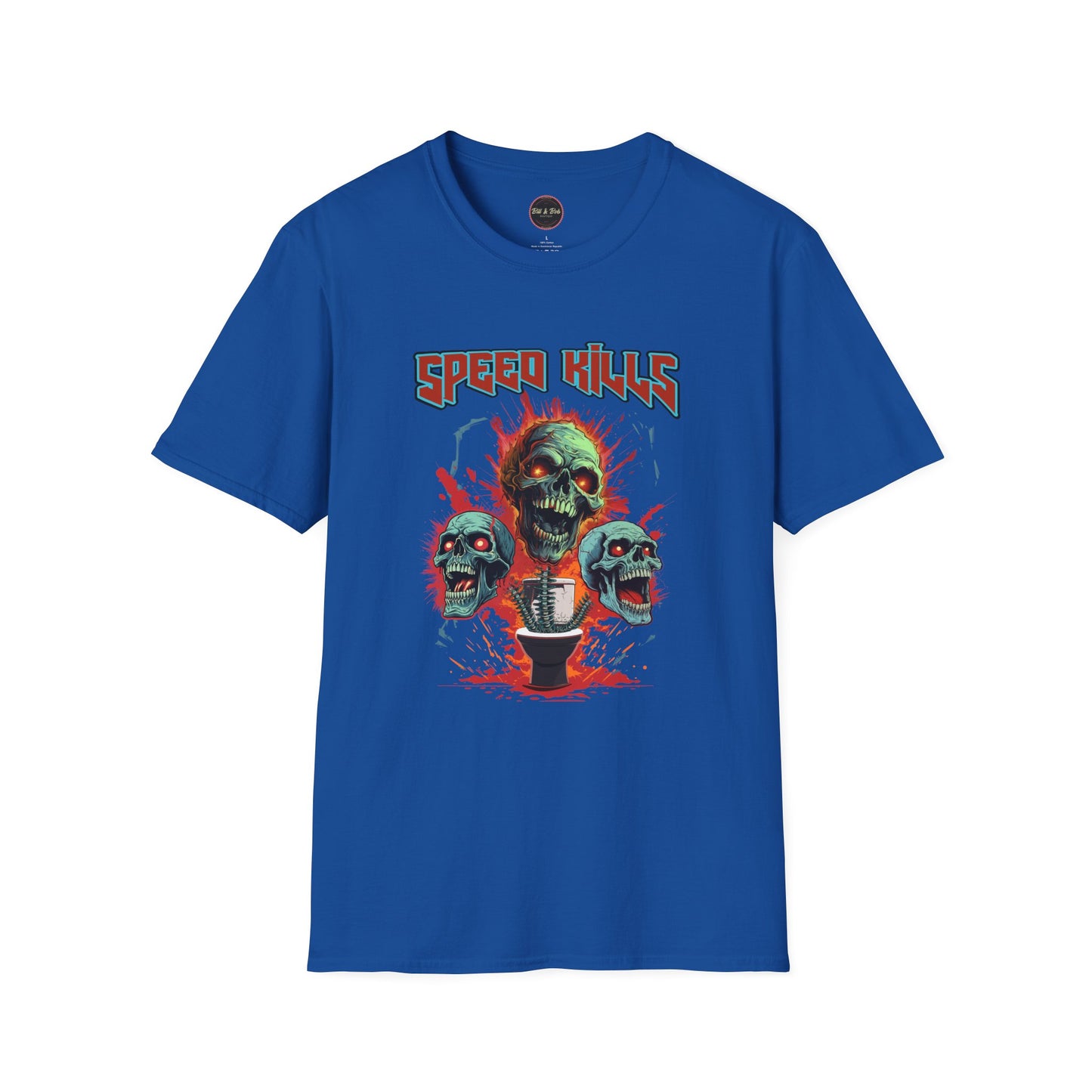 Speed Kills Unisex Softstyle T-Shirt