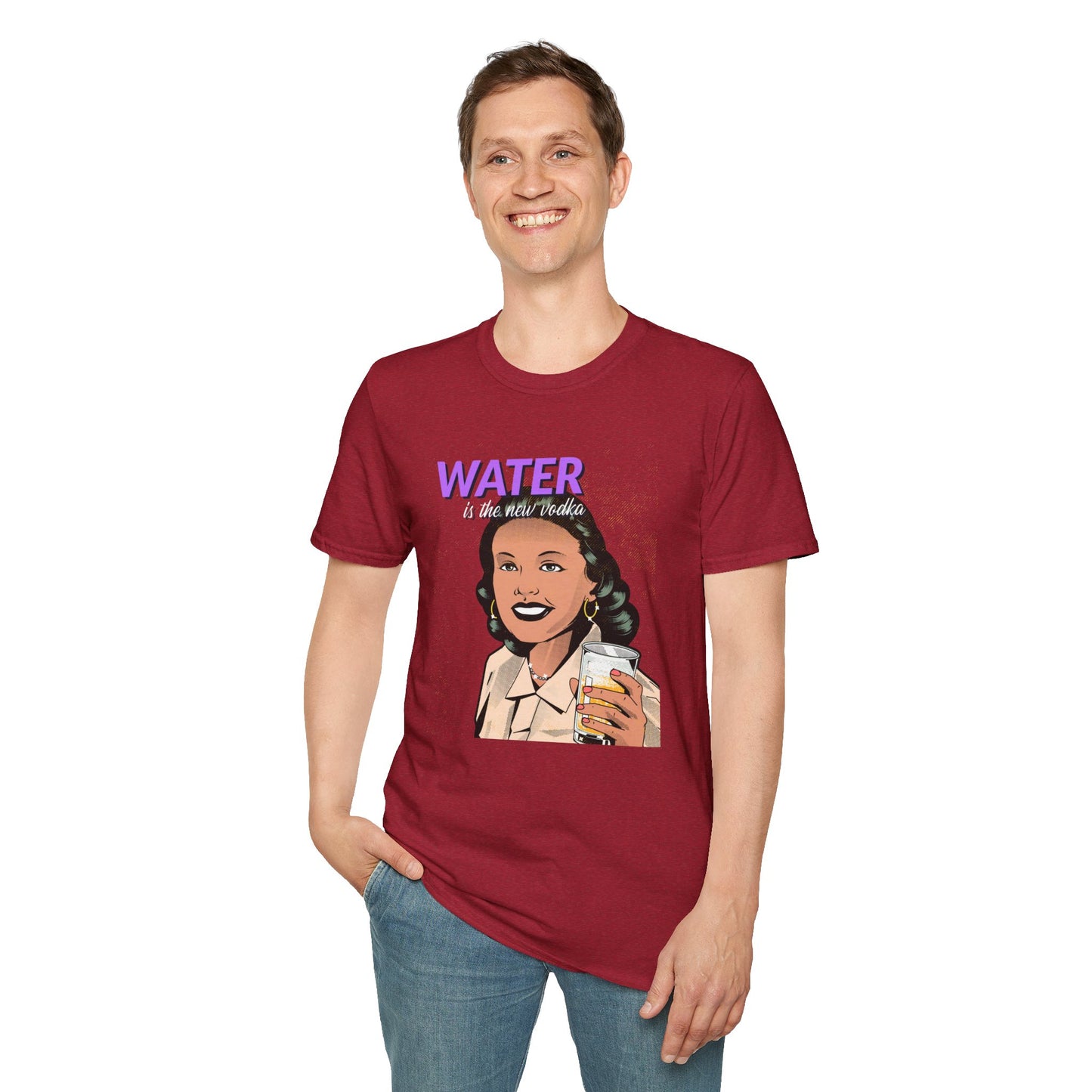 Water is the New Vodka Unisex Softstyle T-Shirt
