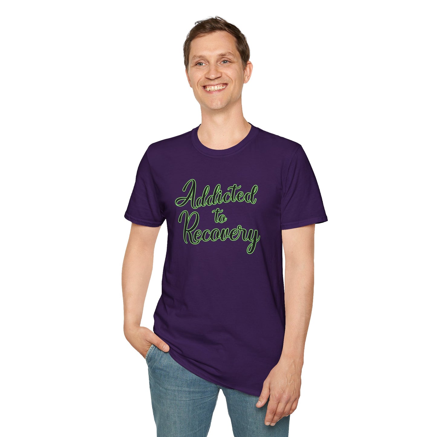Addicted to Recovery Unisex Softstyle T-Shirt