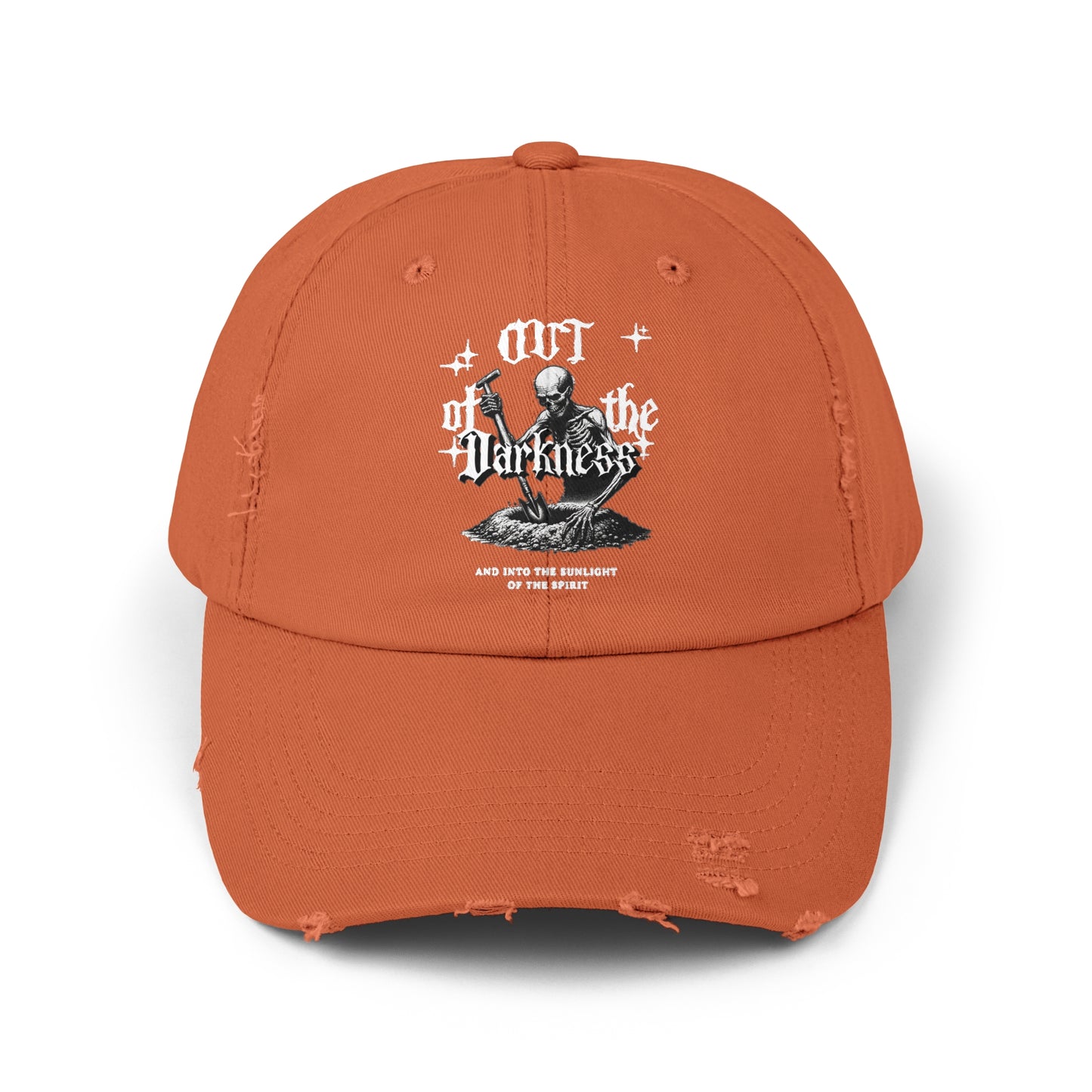 Out of the Darkness Unisex Distressed Cap