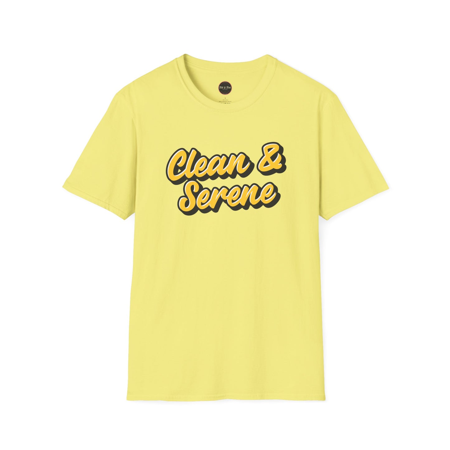 Clean and Serene Unisex Softstyle T-Shirt