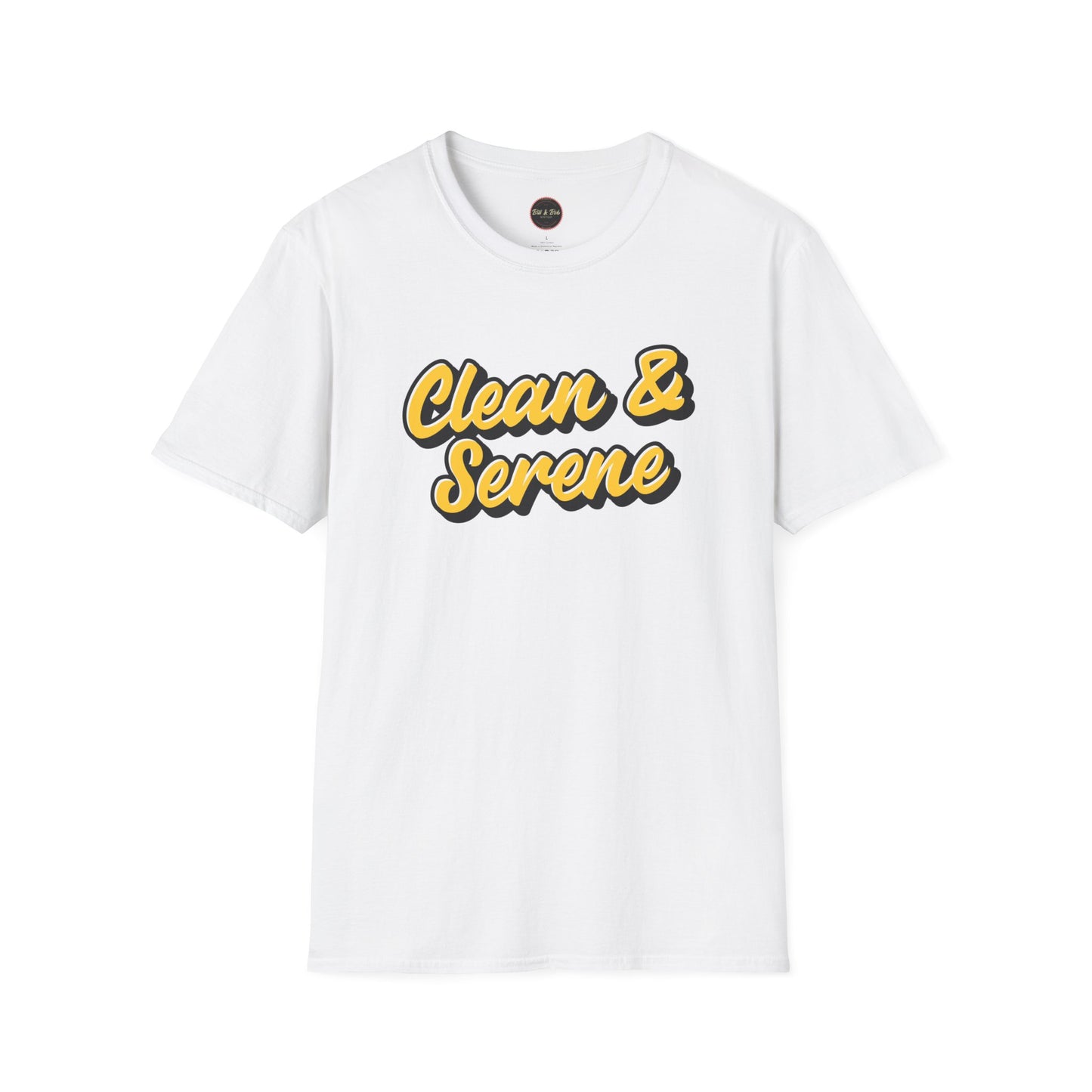 Clean and Serene Unisex Softstyle T-Shirt