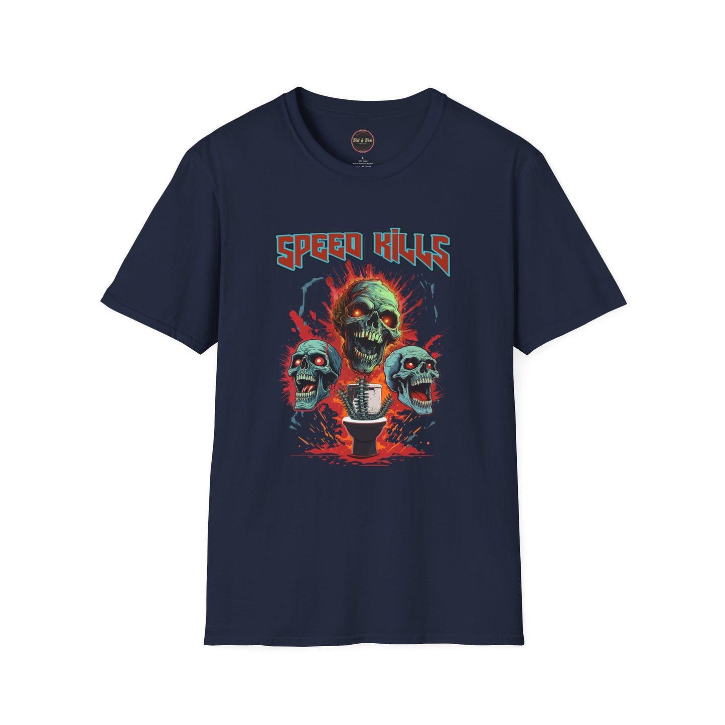 Speed Kills Unisex Softstyle T-Shirt