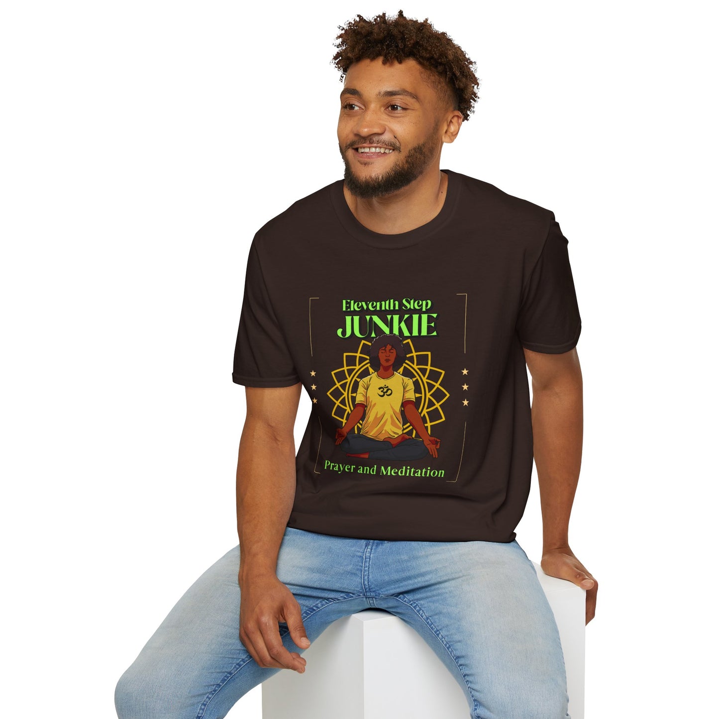 11th Step Junkie Unisex Softstyle T-Shirt