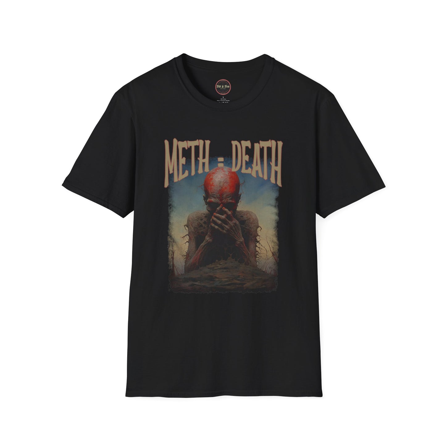 Meth = Death Unisex Softstyle T-Shirt