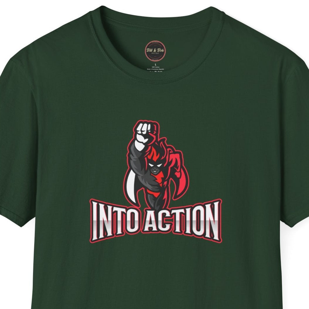 Into Action Unisex Softstyle T-Shirt