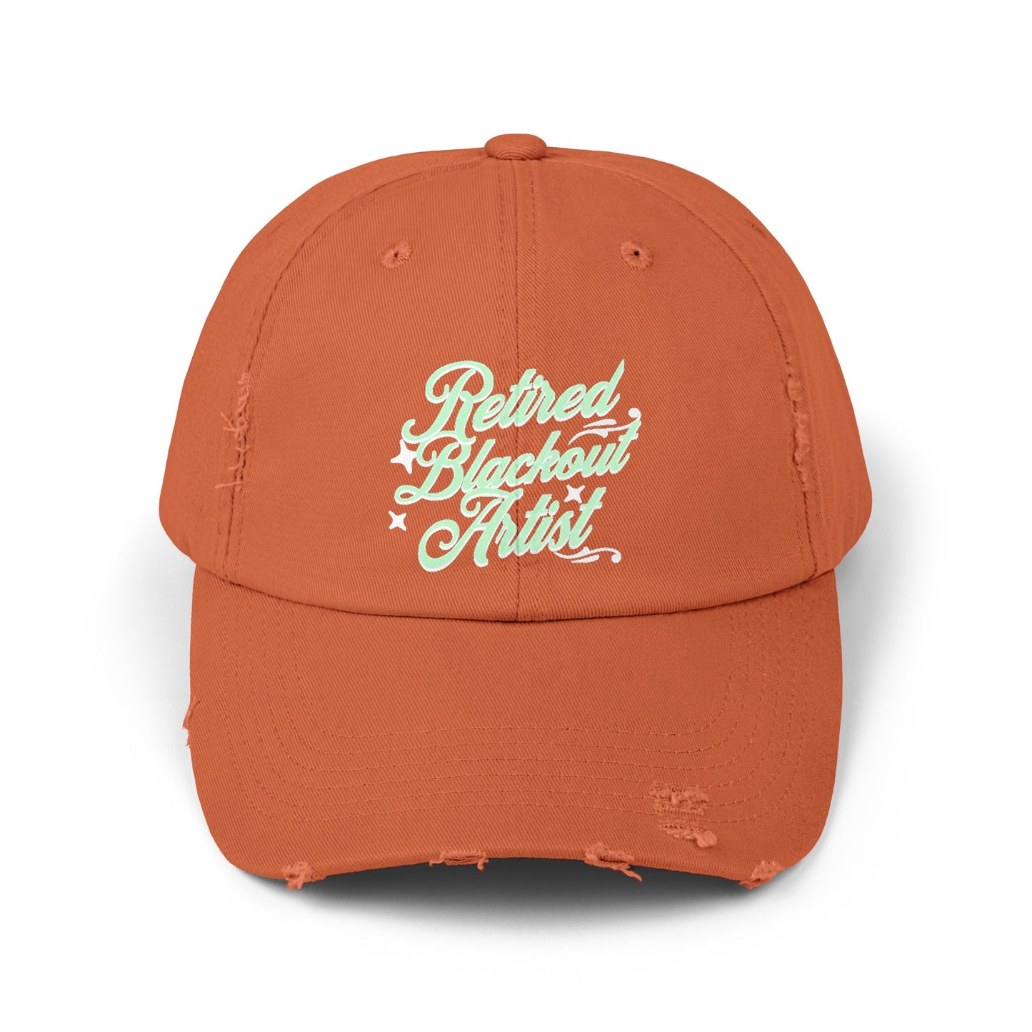 Retired Blackout Artist Unisex Distressed Cap