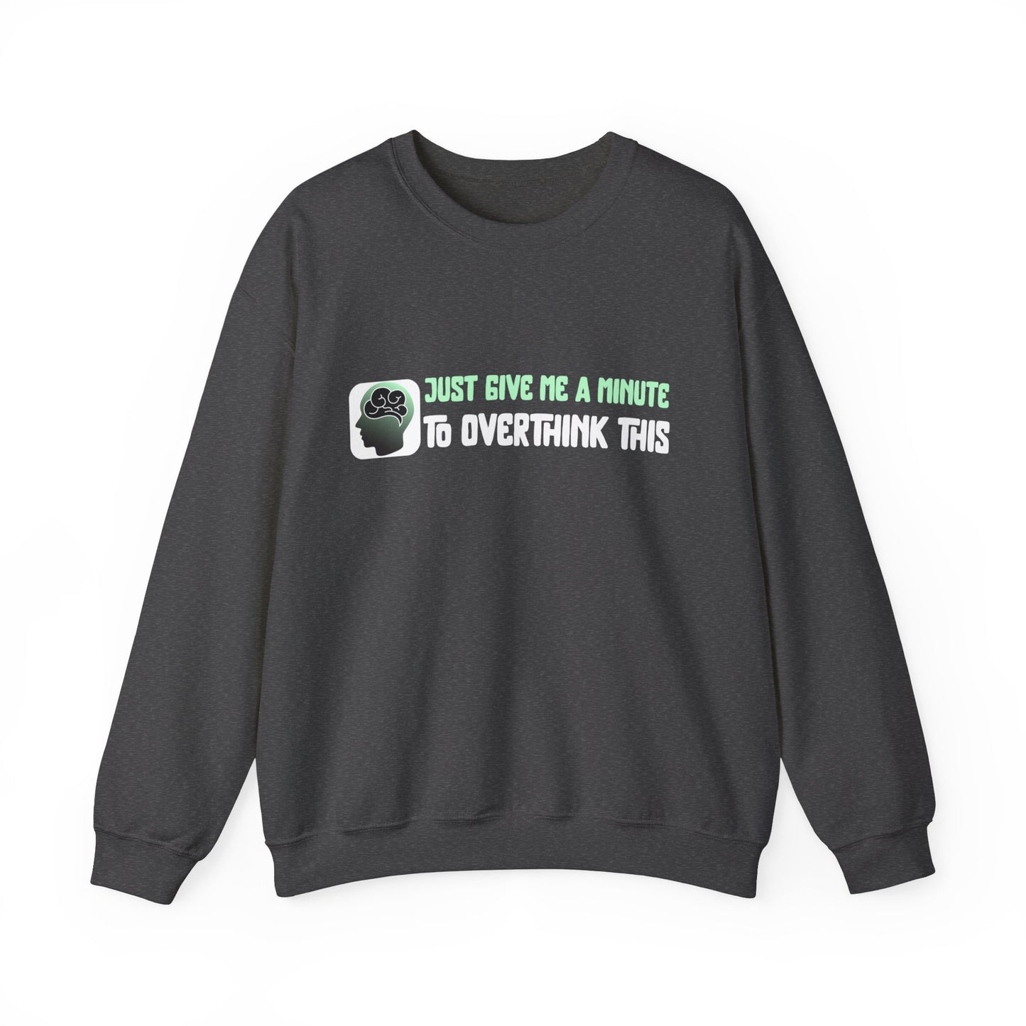 Overthink This Unisex Heavy Blend™ Crewneck Sweatshirt