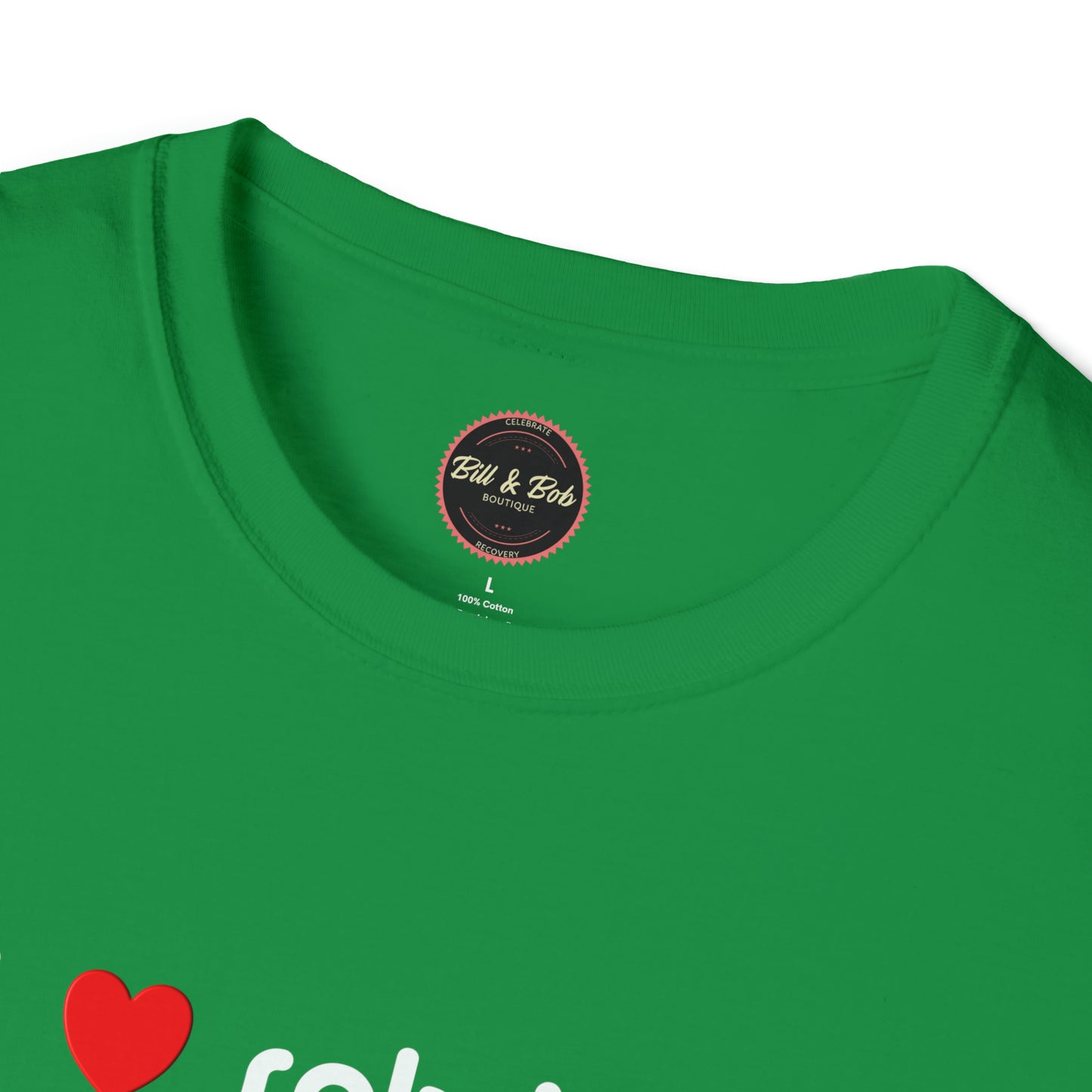I Heart Sobriety Unisex Softstyle T-Shirt