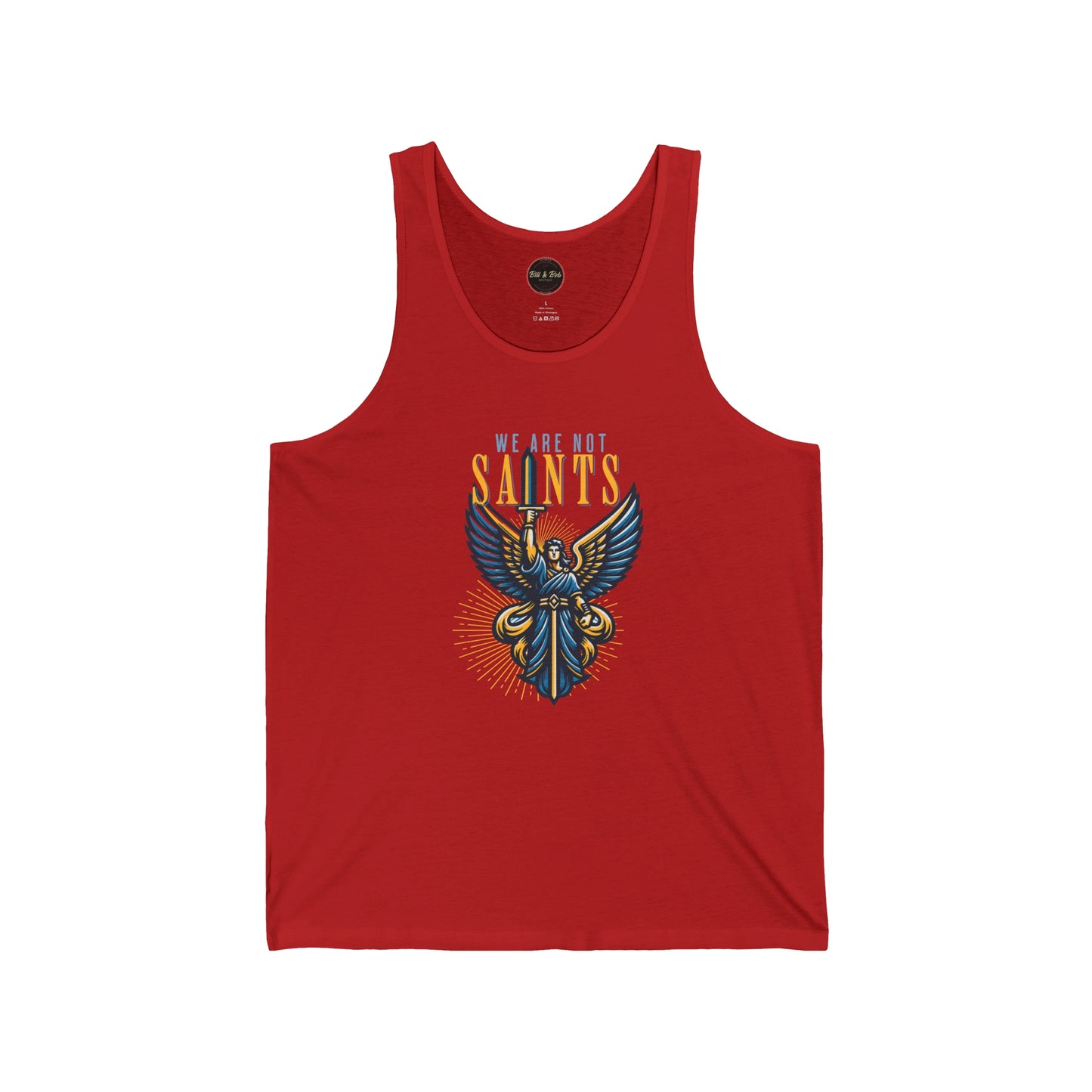 We Are Not Saints Unisex Jersey Tank
