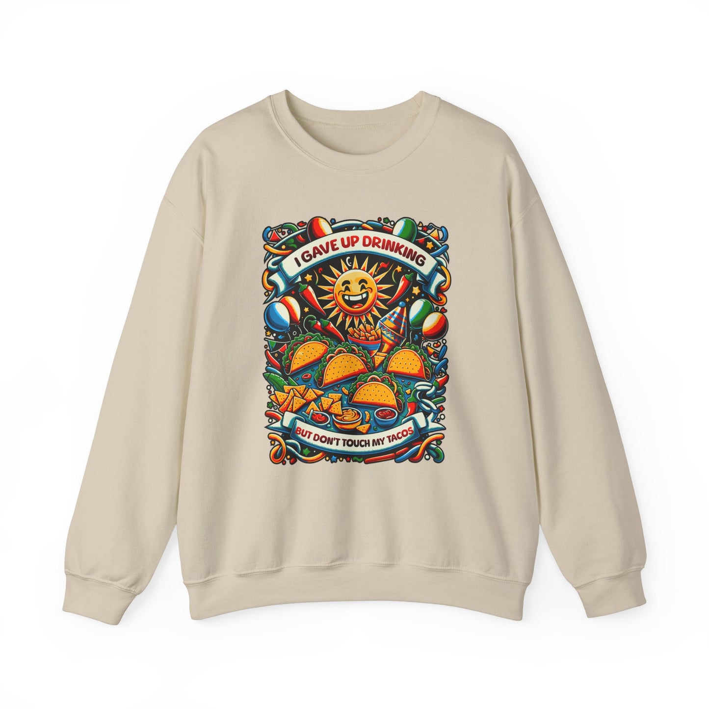 Tacos Unisex Heavy Blend™ Crewneck Sweatshirt