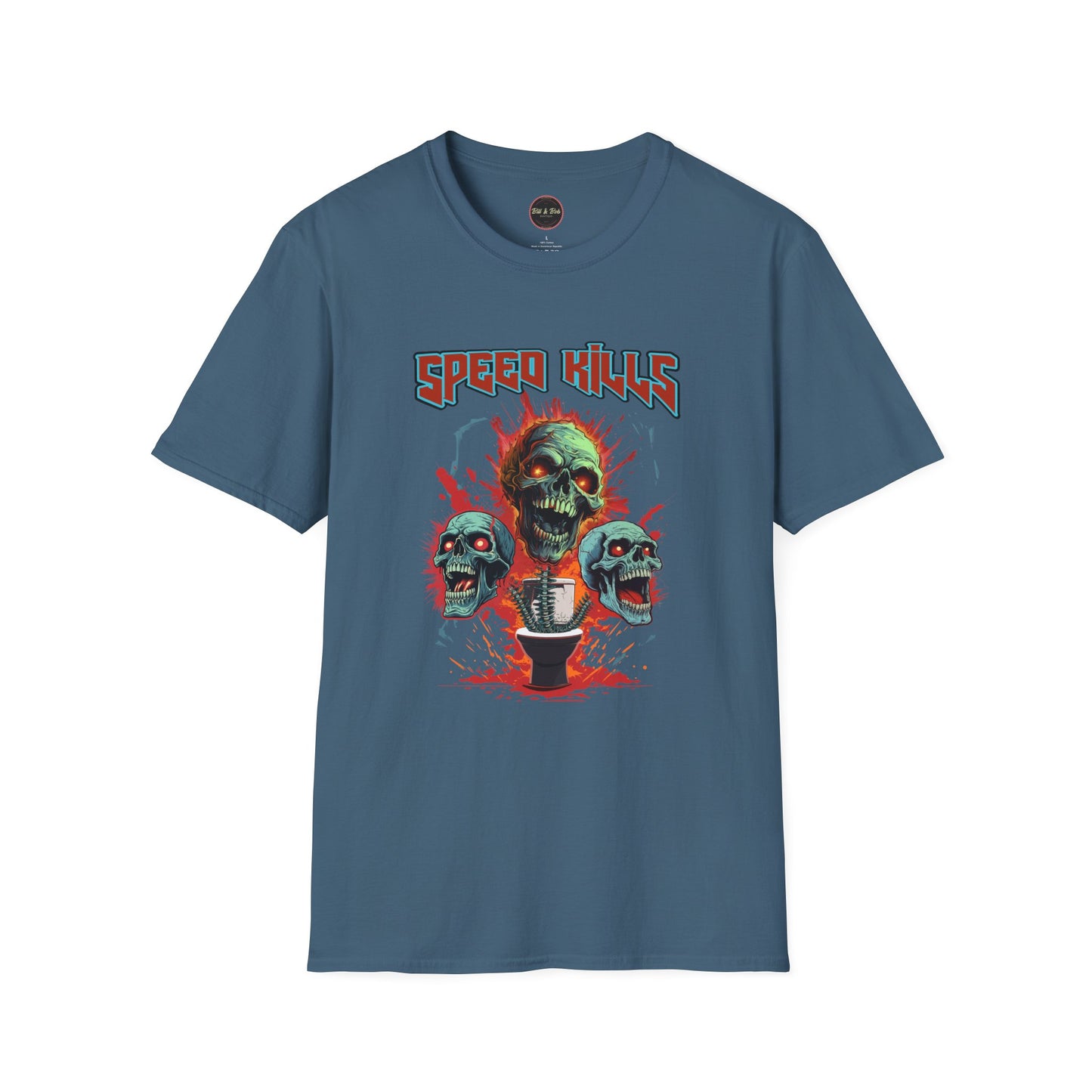Speed Kills Unisex Softstyle T-Shirt