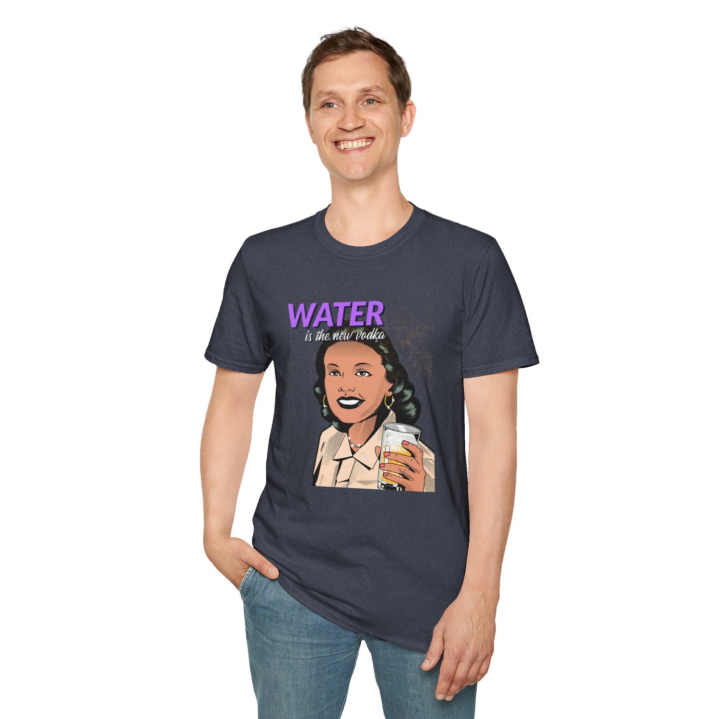 Water is the New Vodka Unisex Softstyle T-Shirt