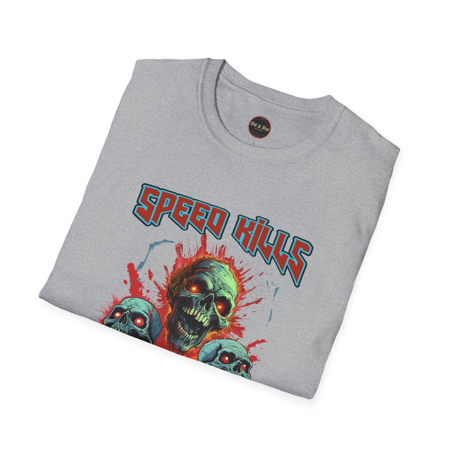 Speed Kills Unisex Softstyle T-Shirt