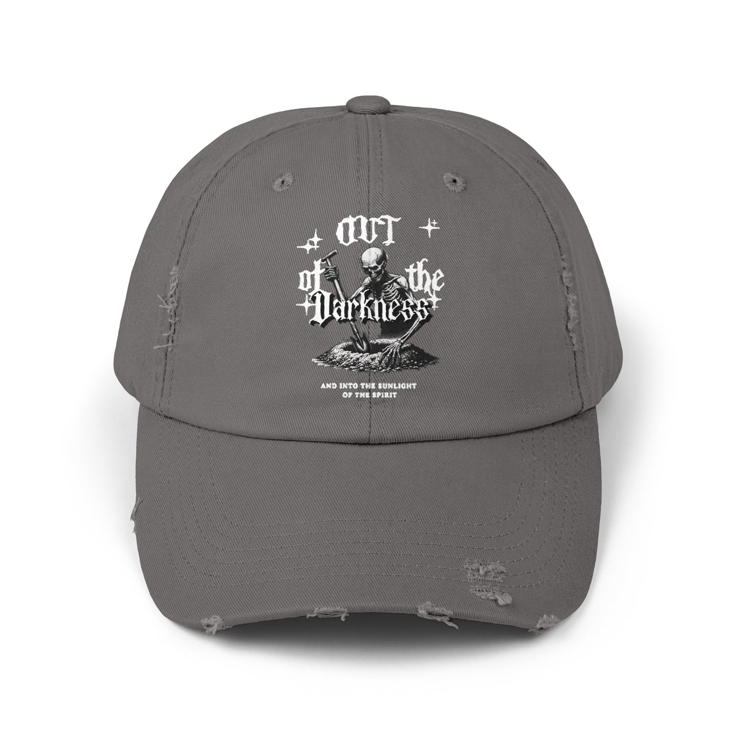 Out of the Darkness Unisex Distressed Cap