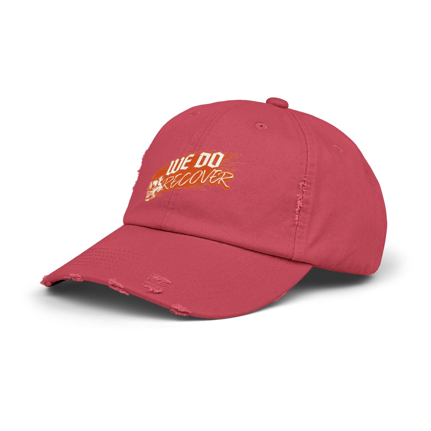 We Do Recover Unisex Distressed Cap
