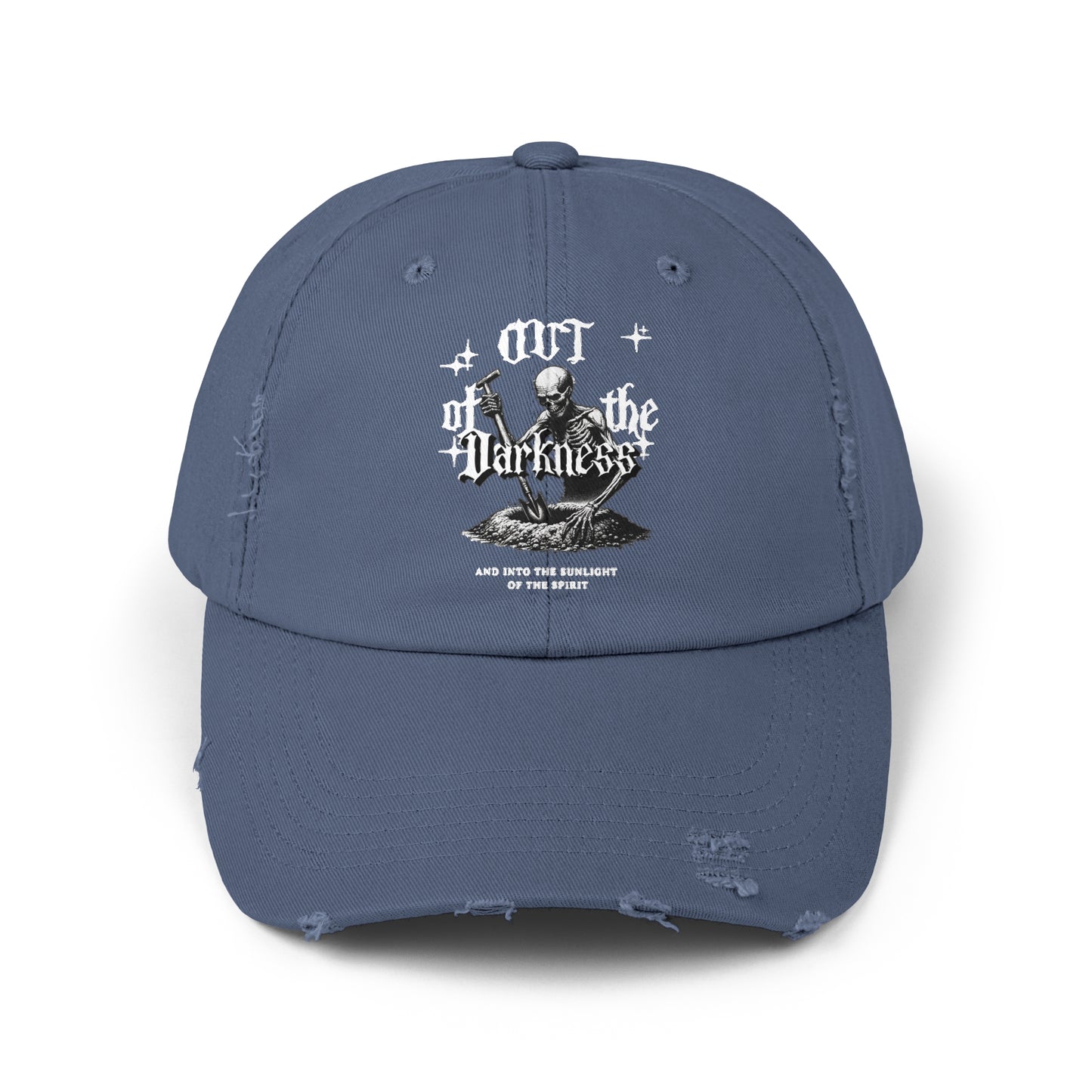 Out of the Darkness Unisex Distressed Cap