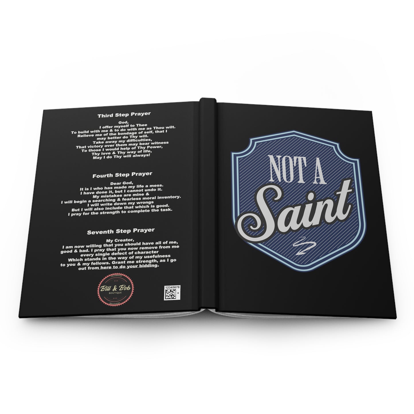 Not a Saint Hardcover Journal Matte