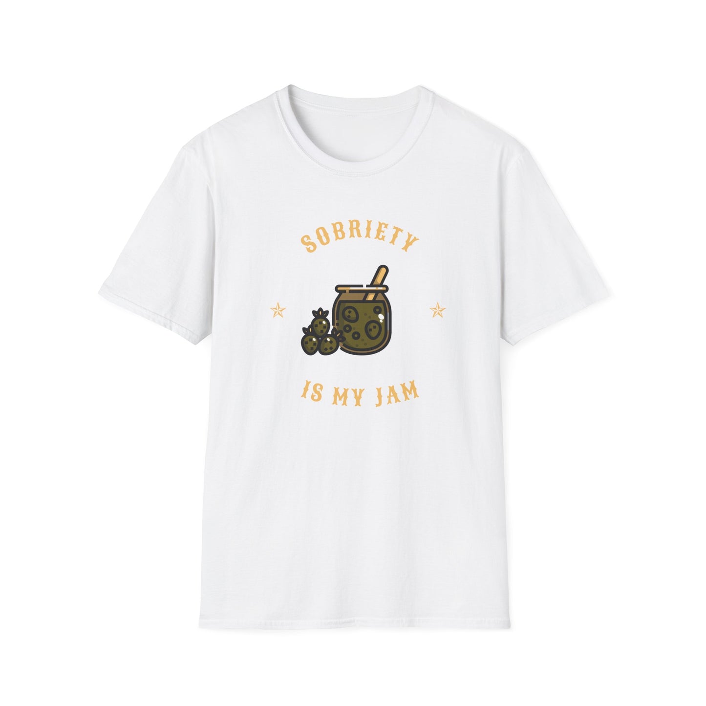 Sobriety is my Jam Unisex Softstyle T-Shirt